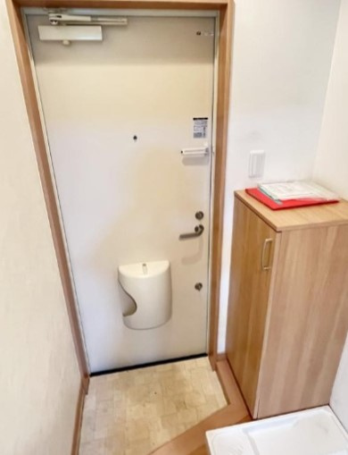 こもれび荘の玄関