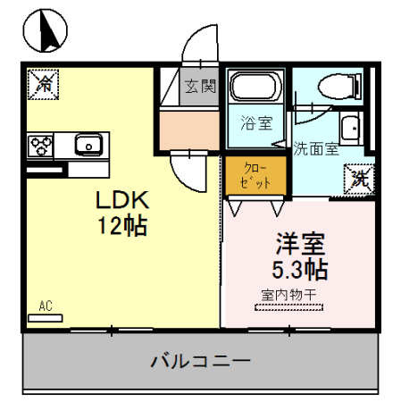 【間取り】 | カンフリエイースト