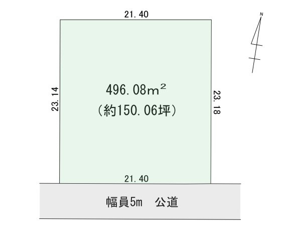 所沢市下富の区画図