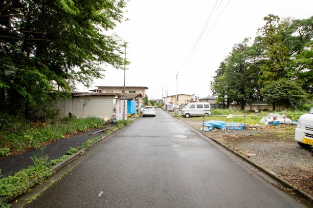 所沢市下富の前面道路含む現地写真