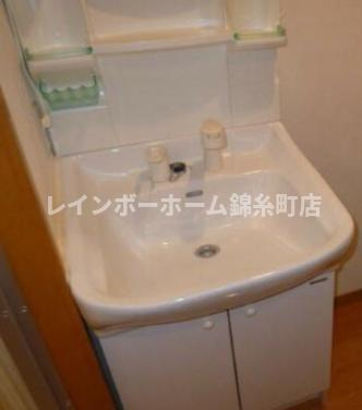 グレースコートの独立洗面台