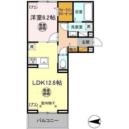 【間取り】 | Ferro Palazzo D棟