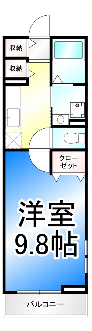 プチメゾン泉の間取り