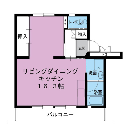 【間取り】 | ビレッジハウス福崎