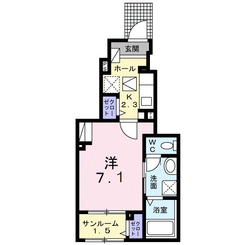 アネモスヒルズ姫路早瀬Ⅰの間取り