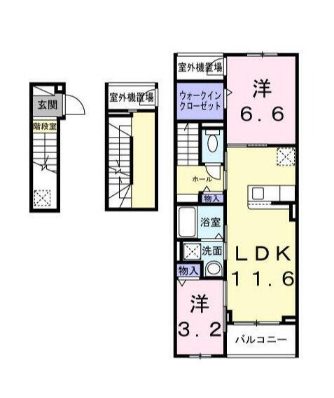 アルカディアⅡの間取り