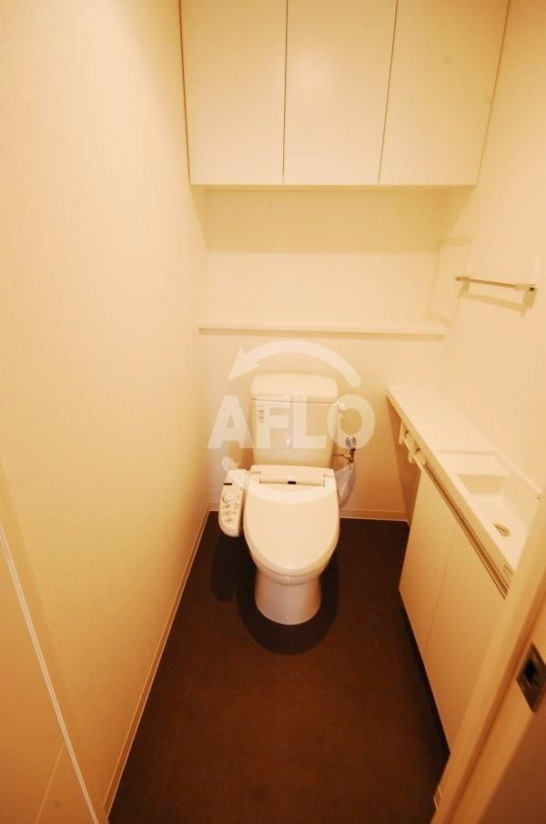 リバーサイドタワー中之島　福島小学校区のトイレ|リバーサイドタワー中之島　ウォシュレットつきトイレ
