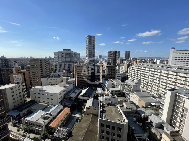 リバーサイドタワー中之島　福島小学校区の展望|リバーサイドタワー中之島　眺望