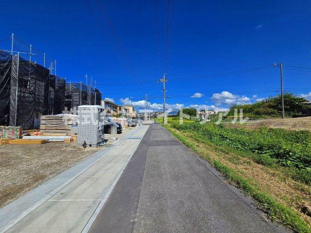 可児郡御嵩町上恵土　第8　新築戸建　全5棟の前面道路含む現地写真