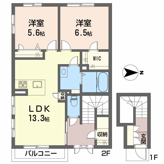 【間取り】 | 桜ガーデン空港通
