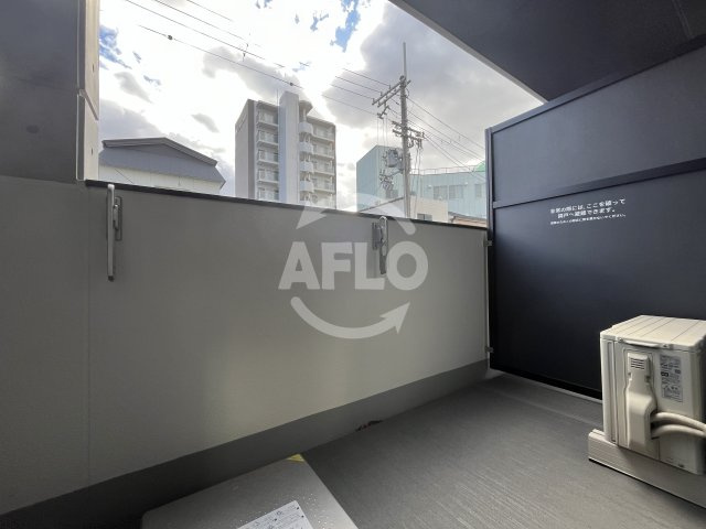 エスレジデンス大和田アラインのバルコニー|S-RESIDENCE大和田aline　バルコニー