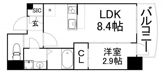 【間取り】 | セレニテ天満橋アリア