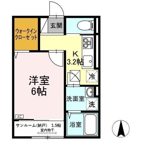 アクシス寺町の間取り
