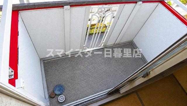 足立区南花畑４丁目の賃貸マンションのバルコニー
