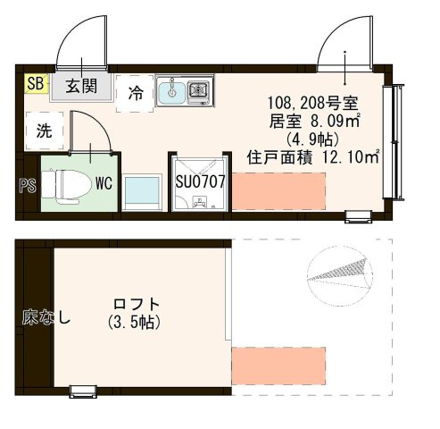 【間取り】 | ハレテラス西綾瀬