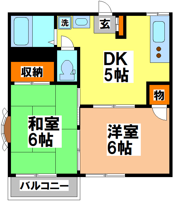 小金井市中町２丁目のアパート