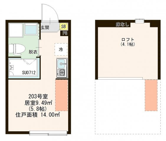 【間取り】 | ハーモニーテラス柳原Ⅵ