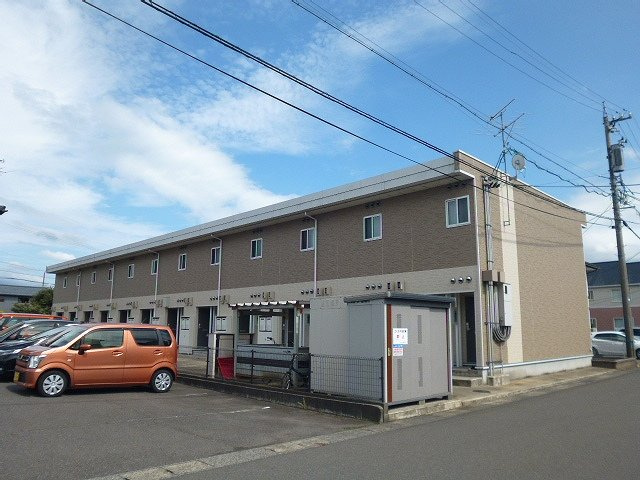 レオパレスシャトーヒロの外観|外はこのようになっています