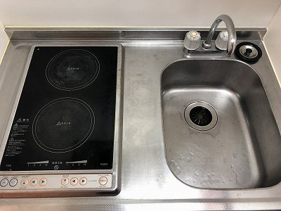 レオパレスグレイスライフのキッチン|使いやすいキッチンです