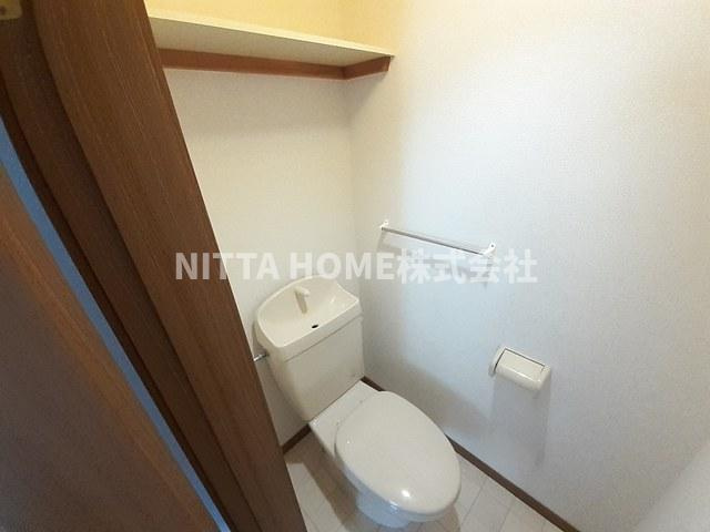 グラート鴨居花Ⅰのトイレ|落ち着いたトイレスペース☆
