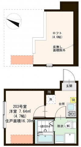 【間取り】 | ハーモニーテラス東立石
