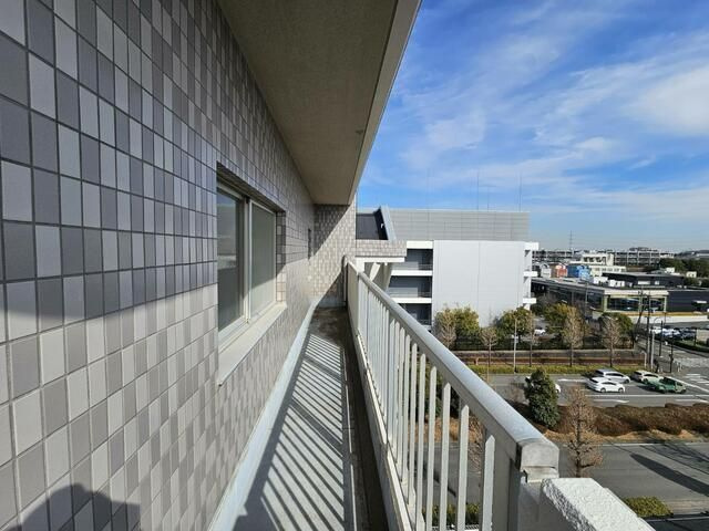 グリーンプラザ市ヶ尾のバルコニー