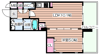 【間取り】 | グランシス江坂