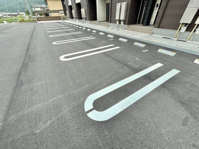 ハウオリエルアの駐車場