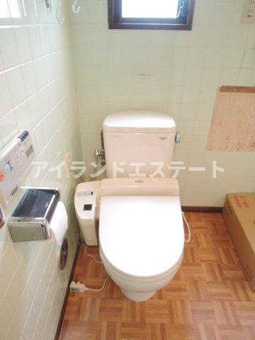 メゾン本庄　3口コンロ　角部屋　陽当たり良好のトイレ