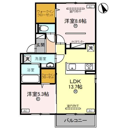 Feliciaの間取り