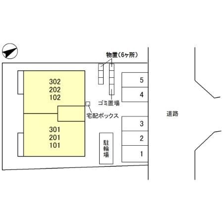Feliciaの区画図