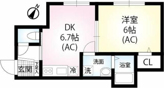 【間取り】 | エスワンハイツ高ヶ坂(エスワンハイツコガサカ)