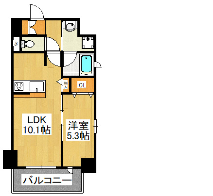 フェアリア船橋の間取り