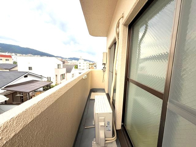 ハイム灘北のバルコニー