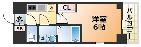 エスリード神戸ハーバークロスの間取り