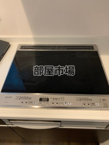 メトロステージ上野のキッチン|IH3口コンロ