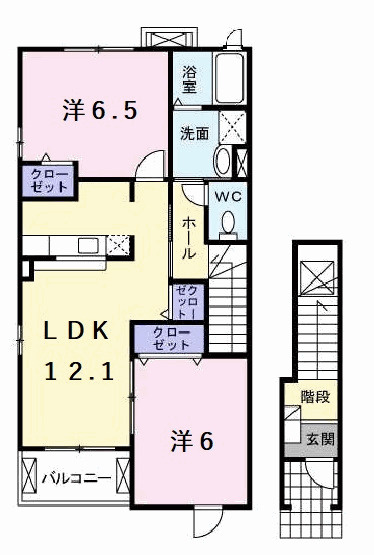 コンソラーレＣの間取り