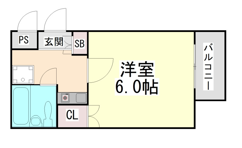 神戸リブプレイス深江南の間取り