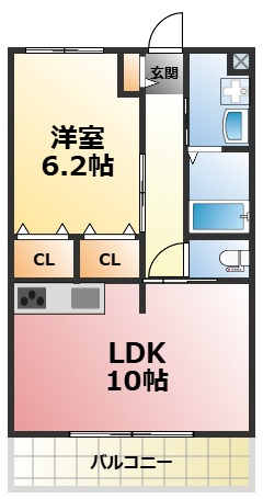レジェンダリー甲子園浦風町の間取り