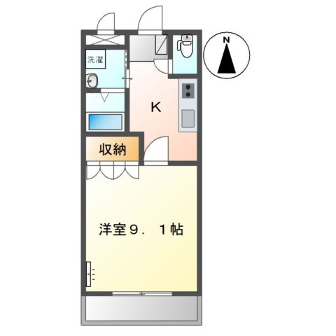 ルミエール香貫の間取り