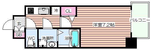 【間取り】 | オーキッドレジデンス新大阪