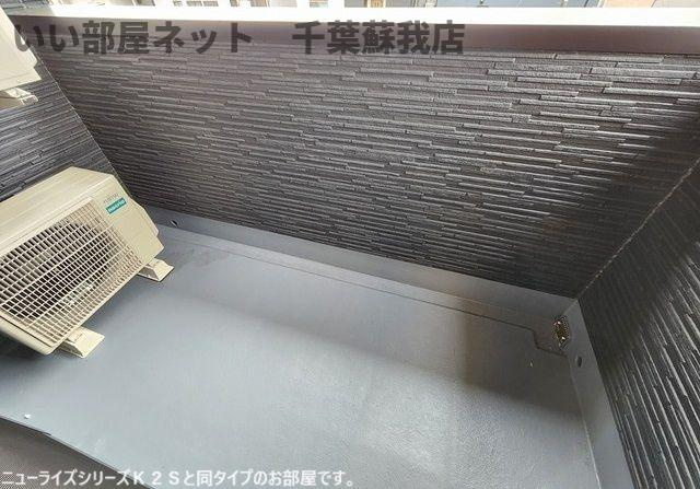 ヒカルサ市原五井のバルコニー|落ち着いた時間を過ごせるバルコニーです