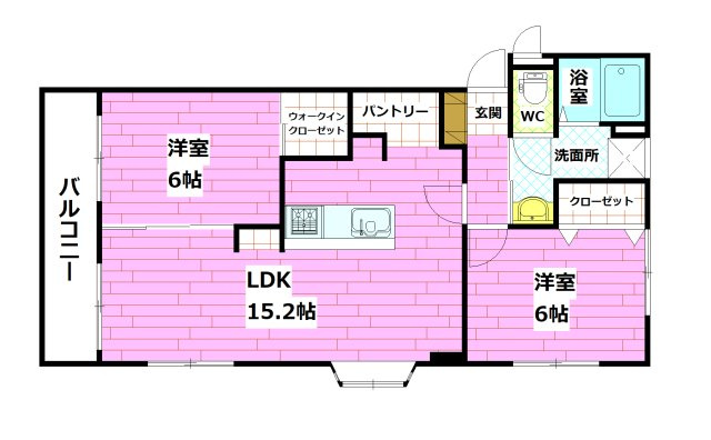 第3コーポ岡村の間取り