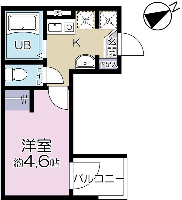 アリビオハイム の間取り