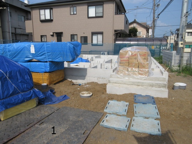 【仲介手数料無料】新築戸建　東松山市松本町1-2-6付近の前面道路含む現地写真