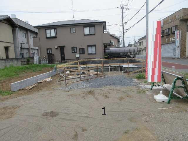 【仲介手数料無料】新築戸建　東松山市松本町1-2-6付近の前面道路含む現地写真