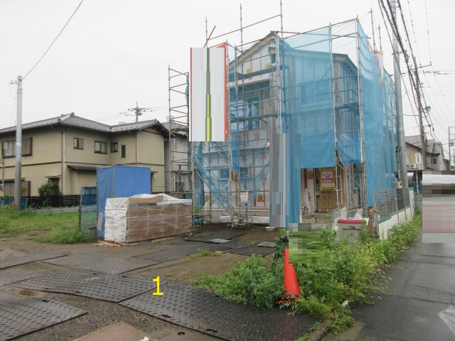 【仲介手数料無料】新築戸建　東松山市松本町1-2-6付近