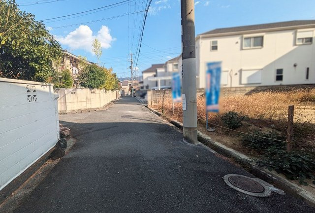 【前面道路含む現地写真】 | 八尾市堤町2丁目2号地　山本小学校区　近鉄河内山本駅