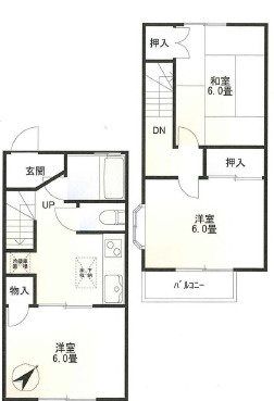 【間取り】 | メルハイム戸倉