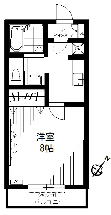 プティメゾン入船の間取り